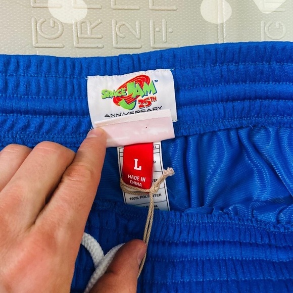 Mitchell And Ness space jam basketball shorts lebron jordan - Picture 6 of 7